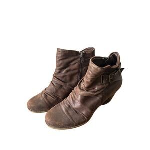 Baretraps RIKITA Bootie Size 6 Brown Slouch boot